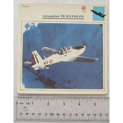 TB-30 Epsilon - France - Trainer - Collectors Club Card