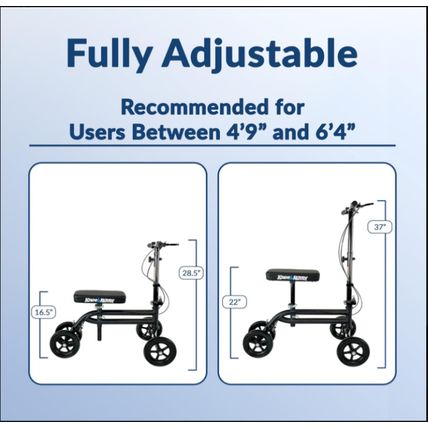 KneeRover Economy Knee Scooter Steerable Knee Walker