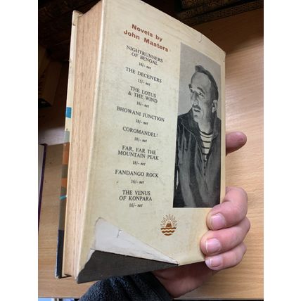 1962 JOHN MASTERS 1ST EDITION "TO THE CORAL STRAND" FICTION HARDBACK BOOK (P3)
