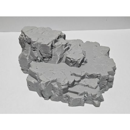 Rocky hilltop rocky outcrop Terrain/Wargame Tabletop Terrain Rocks and Scenery
