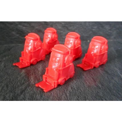 5x Pitties Disney Cars Monopoly Spare Part Pieces