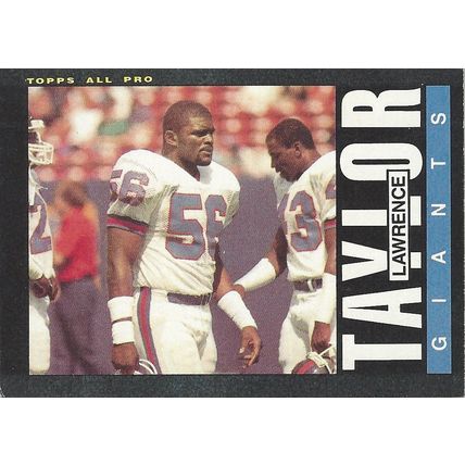 1985 TOPPSLAWRENCE TAYLOR #124