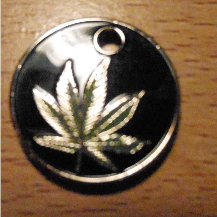 Trolley Coin Keyring Reusable One Pound Shopping Token Shape £1.00 coin