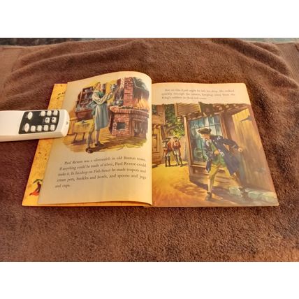Little Golden Book Paul Revere (A) First Edition 5.0 VG/FN By Irwin Shapiro 1957