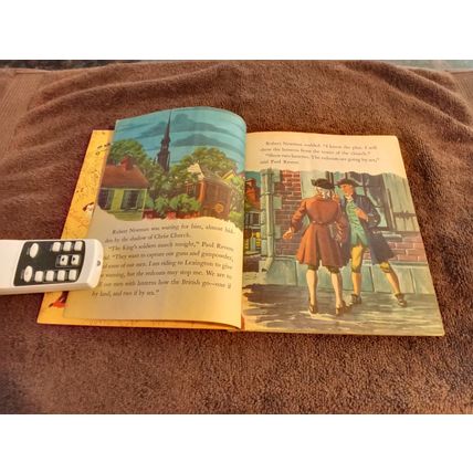 Little Golden Book Paul Revere (A) First Edition 5.0 VG/FN By Irwin Shapiro 1957