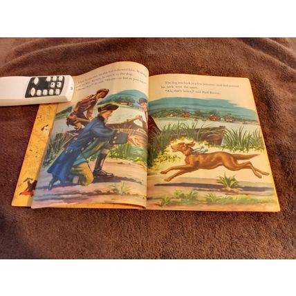 Little Golden Book Paul Revere (A) First Edition 5.0 VG/FN By Irwin Shapiro 1957