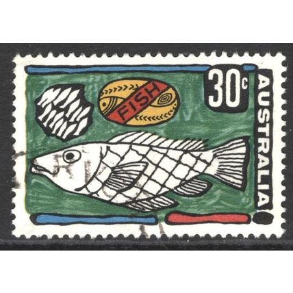 AUSTRALIA 1972: PRIMARY INDUSTRIES - 30c FISH USED (G5)