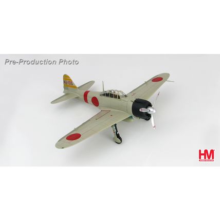 JAPAN A6MB ZERO FIGHTER TYPE 21 PEARL HARBOR LCDR - HOBBY MASTER HA8801 1/72