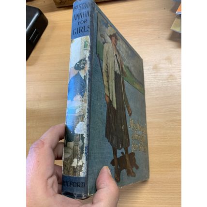 c1919 "MRS STRANG'S ANNUAL FOR GIRLS" ILLUSTRATED ANTIQUE BOOK (P5)