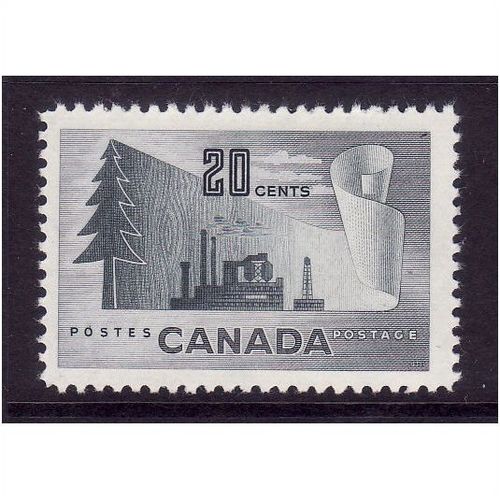 CANADA 1952 20c FORESTRY SG 441 M MINT#2