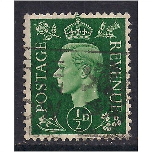 GB 1937 KGV1 1/2d Green stamp SG 462 (E250)