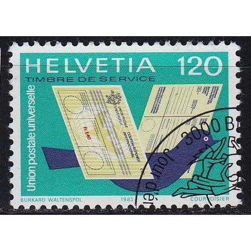 SCHWEIZ SWITZERLAND [UPU] MiNr 0014 ( O/used )