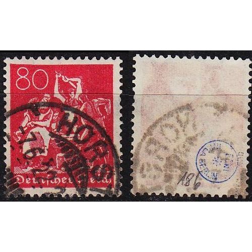 GERMANY REICH [1921] MiNr 0186 ( O/used ) [01] geprüft