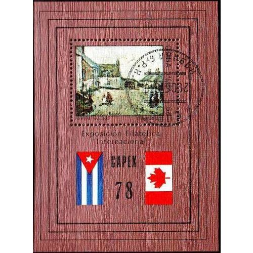KUBA CUBA [1978] MiNr 2302 Block 54 ( O/used ) Gemälde