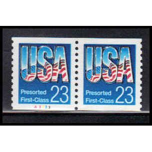 2606 23c U.S. Flag Very Fine MNH CNP Left A3333 PA1442