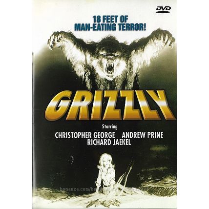 DVD - Grizzly (1976) *Joan McCall / Christopher George / Richard Jaekel*