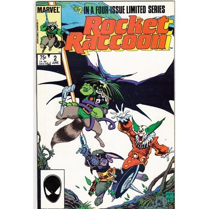 ROCKET RACCOON ' limited series ' 4 issue SET (1985)