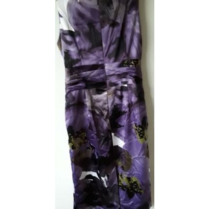 Worn once Kaliko dress size 10 purple multi sleeveless