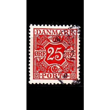 DÄNEMARK DANMARK [Porto] MiNr 0015 ( O/used )