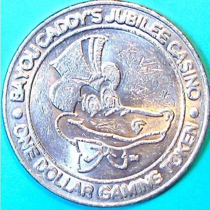 Jubilee. $1 Casino Token. Lakeshore, MS. J94.
