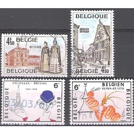 Belgique 1978 Michel 1959 - 1962 O Cote (2008) 1.20 € Tourisme Cachet rond