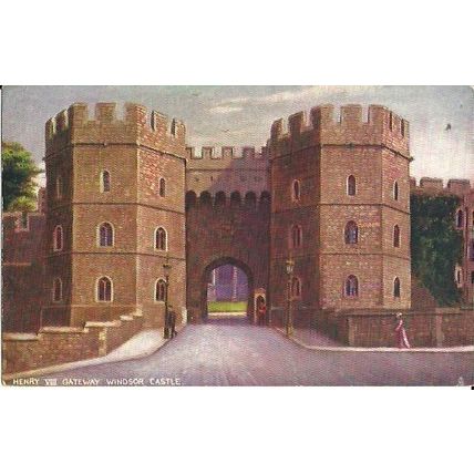 Berkshire WINDSOR CASTLE Tuck Oilette Postcard (6164)
