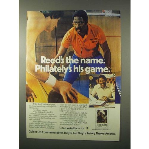 1979 U.S. Postal Service Ad - Willis Reed