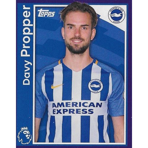 Merlin's Premier League 2018 Stickers: No.44 - Pröpper (Davy)