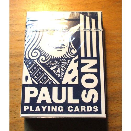 Kenmore Lanes CASINO Deck Of Cards - PAULSON - Blue - New