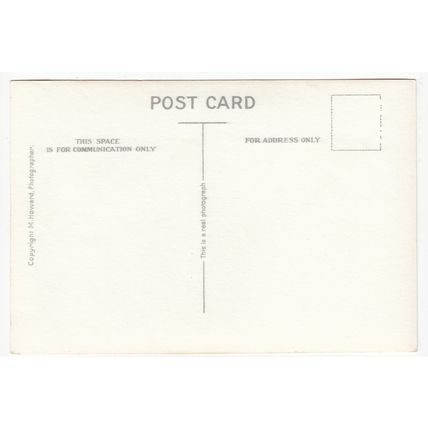 Camel Water Cart Aden Postcard RP B