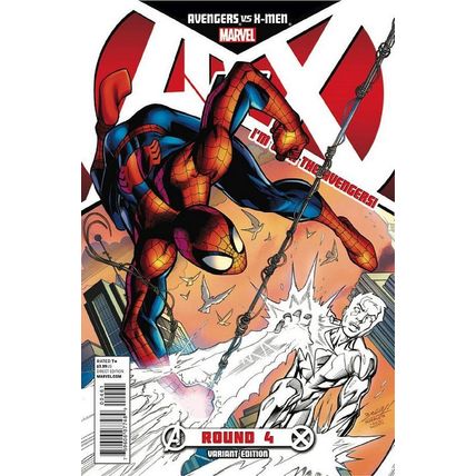 Avengers vs X-Men (2012 Ltd) # 004 NM 1in25 VARIANT MODERN AGE COMICS