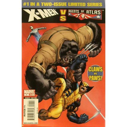 X-Men vs Agents of Atlas (2009 Ltd) # 001 NM (CvrA) MODERN AGE COMICS