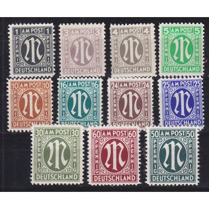 GERMANY Alliiert AmBri [1945] MiNr 0016 ex ( **/mnh ) [01]
