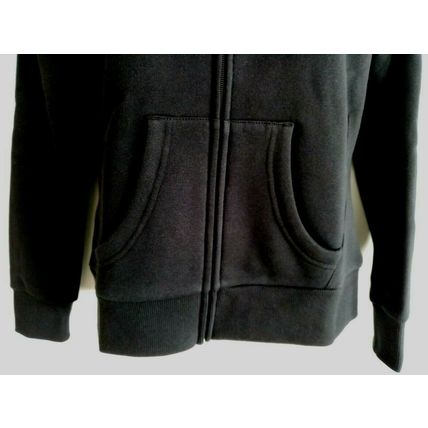 Ladies PUMA Sweat Jacket Black UK Size 12 Small EU40 Virgin active logo - New