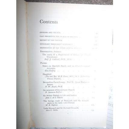 The Devonshire Association vol 101 DAWLISH 1969 GC