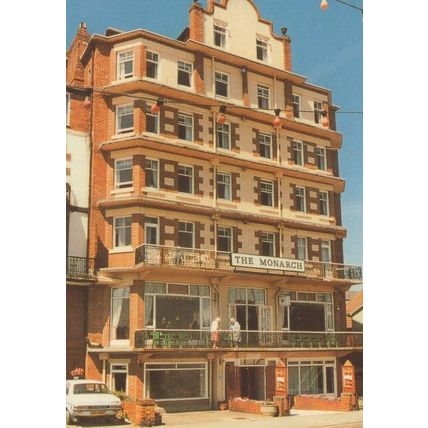 The Monarch Hotel Bridlington Yorkshire Postcard
