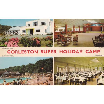 Gorleston On Sea Norfolk Super Holiday Camp Postcard
