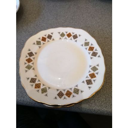 5 X Colclough Crispin Tea/Side Plates 15.5cm