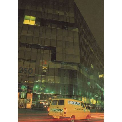 TNT Skypak Airport Couriers Advertising Postcard