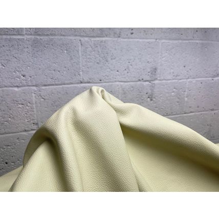 Italian Full Whole Leather Cow Hide Colour Ivory, Budget priced leather
