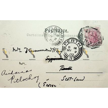 Riva, Cascada Del Ponale II, Italy, 7120 Stengel Berlin Postcard, 1902