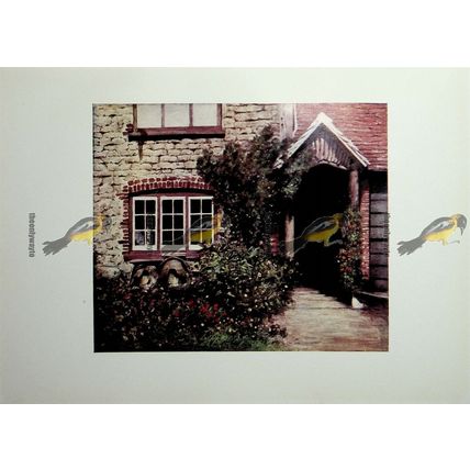 Surrey Porch, England, Menpes, Book Illustration (Print), 1903