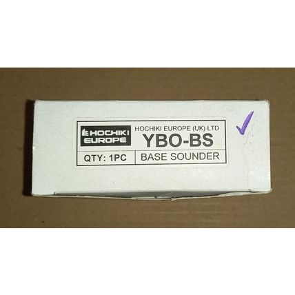 YBO-BS Hochiki Sounder Base Addressable Base Sounder - Hochiki ESP Sounder Base
