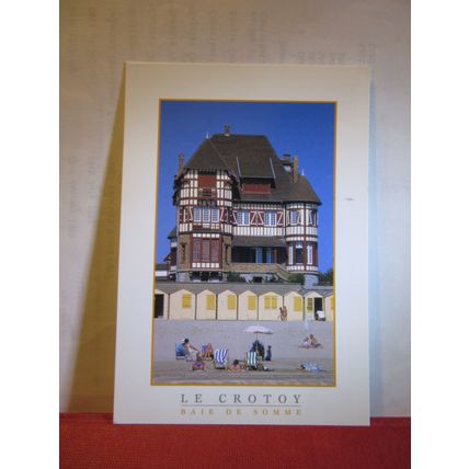 LE CROTOY, BAIE DE SOMME, FRANCE used postcard 2003 pm =