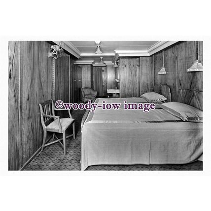 pu0867 - Canadian Pacific Liner - Empress of Britain - interior print 6x4
