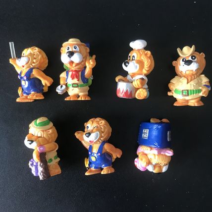 Ferrero Kinder Egg Surprise Leo Venturas Lion Figures Vintage 1993 job lot