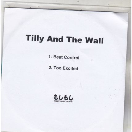 Tilly And The Wall : Beat Control / Too Excited. (2008) PROMO CD Single.