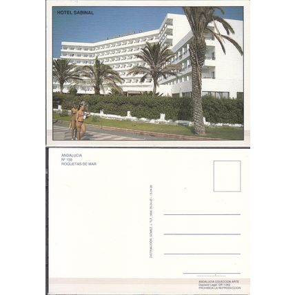 CPM España Roquetas de Mar Hotel Sabinal vue d'immeuble Neuf **