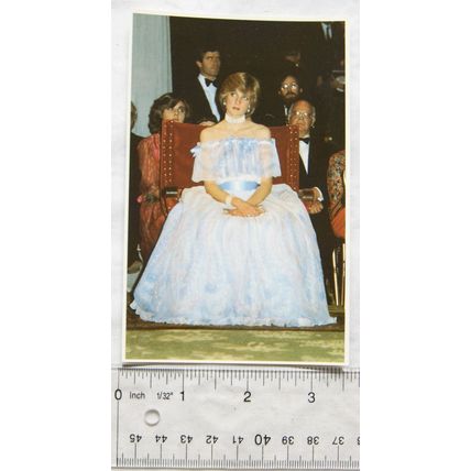 postcard Diana Opening The Gonzaga Exhibition At The Victoria & Albert