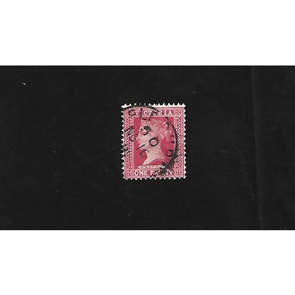 AUSTRALIA STAMP - ONE PENNY - VICTORIA. #AUS/39.